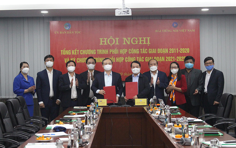 Hai cơ quan ký kết chương trình phối hợp công tác giai đoạn 2021-2025.