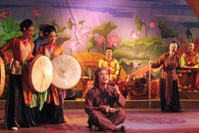 Một tiết mục trong chương trình biểu diễn.