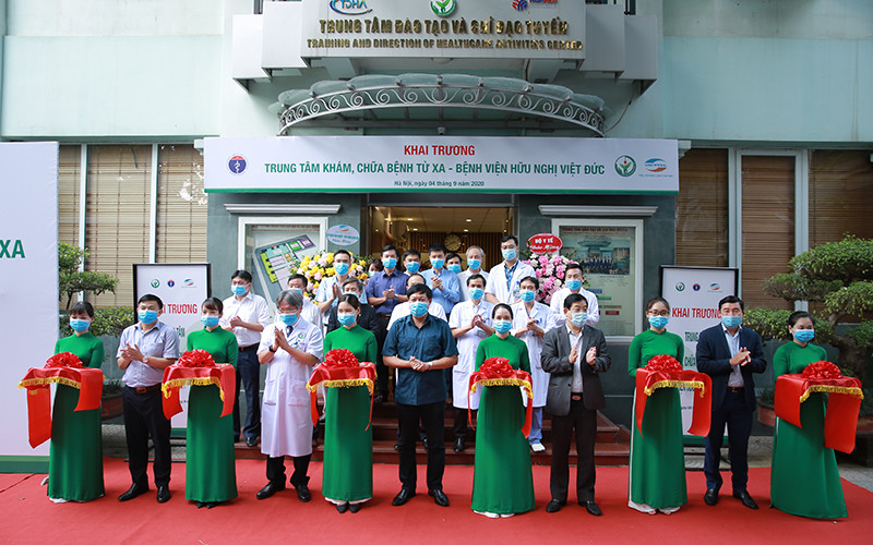 Khánh thành Trung tâm Tư vấn khám, chữa bệnh từ xa tại BV Hữu nghị Việt Đức.