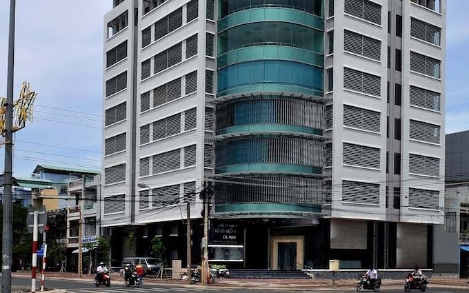 Trụ sở Công ty TNHH MTV Xổ số kiến thiết Cà Mau. 