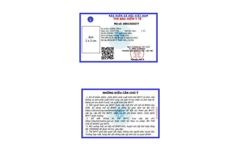 Mẫu thẻ BHYT mới có những thay đổi theo hướng mang lại nhiều tiện ích hơn cho người tham gia.