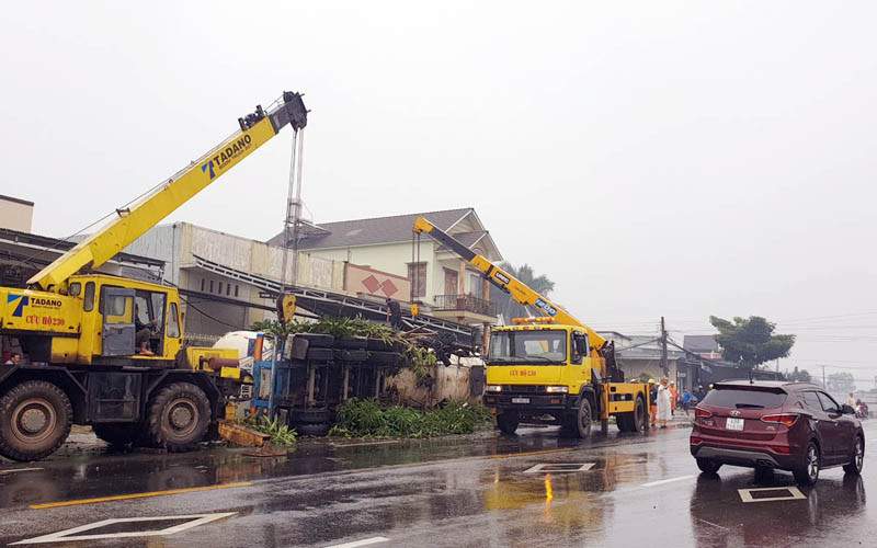 Hiện trường vụ tai nạn