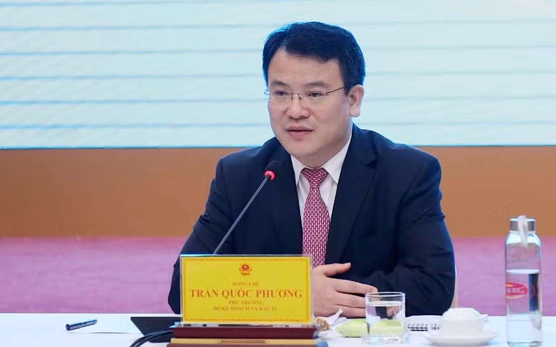 Thứ trưởng Kế hoạch và Đầu tư Trần Quốc Phương. (ẢNH: Bộ Kế hoạch và Đầu tư)