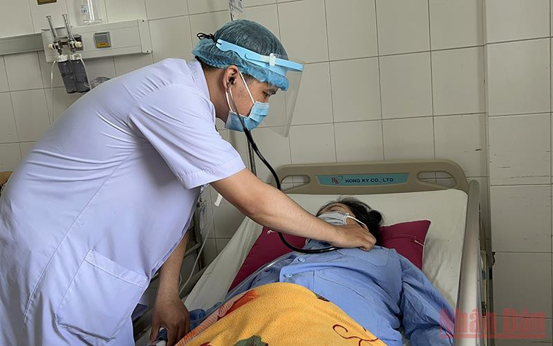 Bệnh nhân T.T.T. ổn định dần sau can thiệp.