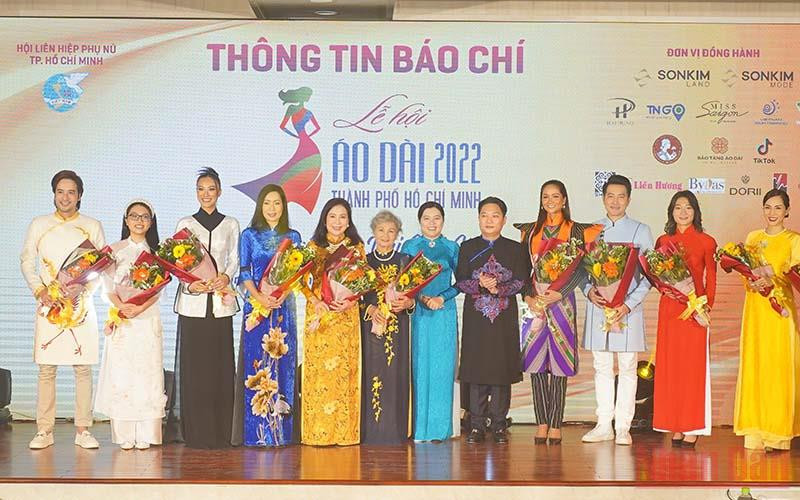 Các Đại sứ Lễ hội Áo dài năm 2022.