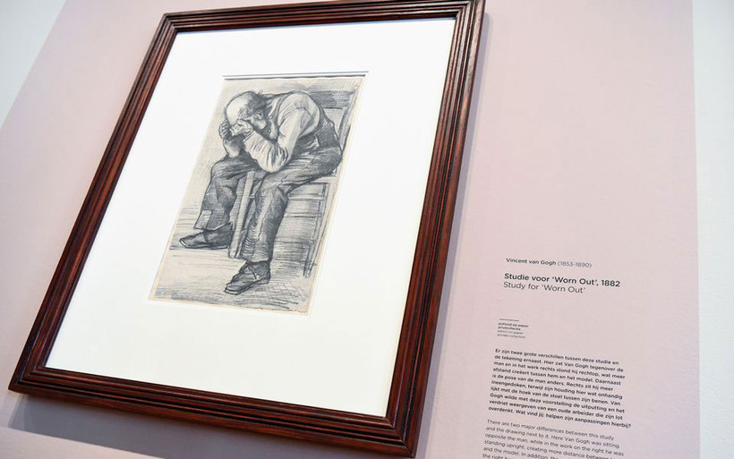 Bức tranh mới được Bảo tàng Van Gogh công bố. (Ảnh: Reuters)