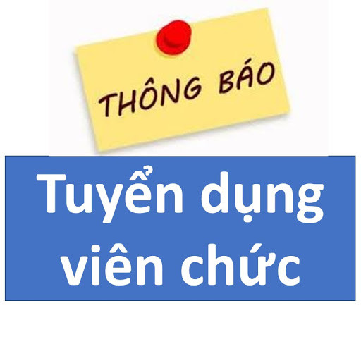 Thông báo tuyển dụng viên chức