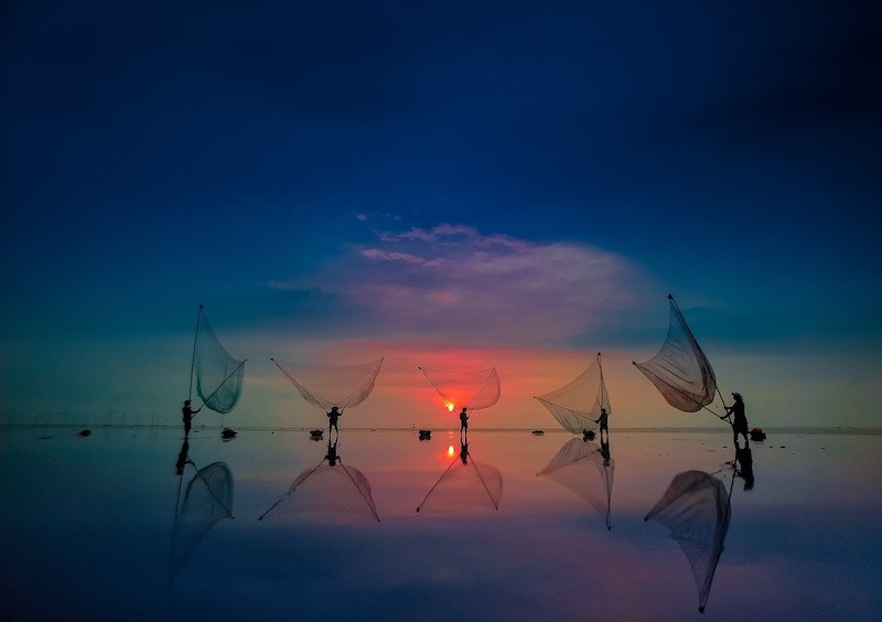 Tác phẩm của nhiếp ảnh gia Dương Quốc Nhã vào chung kết hạng mục Phong cảnh năm 2020. Ảnh: VISION+