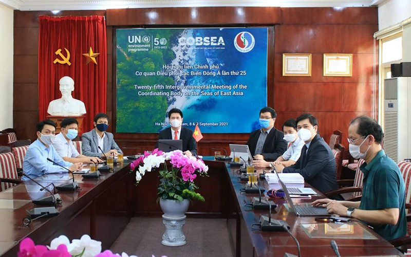 Đại biểu tham dự Hội nghị IGM 25 tại đầu cầu Việt Nam. (Ảnh: VASI)