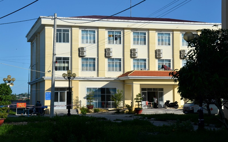 Ký túc xá Trung tâm Dạy nghề và Hỗ trợ nông dân của Hội Nông dân tỉnh Bình Thuận được bố trí làm khu cách ly tập trung tại TP Phan Thiết.