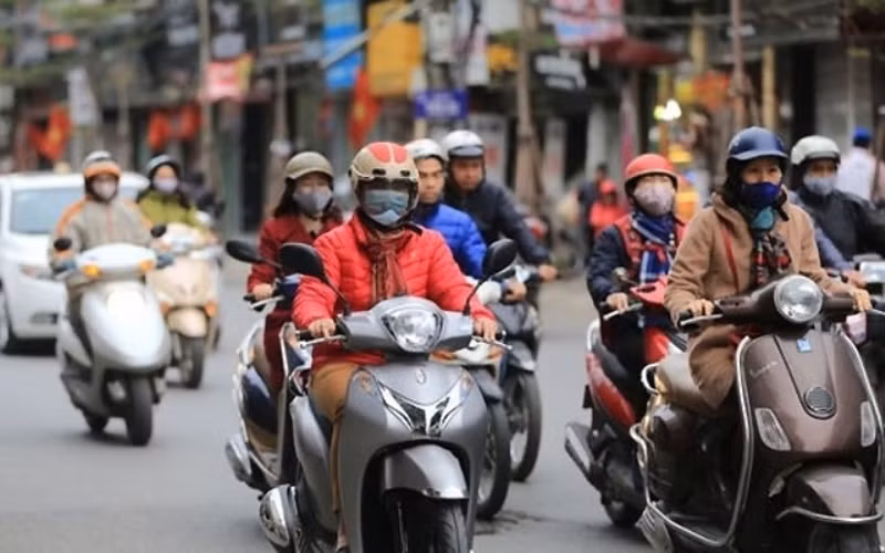 Miền bắc rét đậm về đêm, ngày nắng