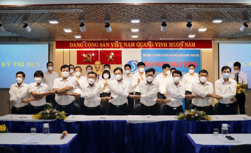 Sawaco phát động thi đua nước rút hoàn thành nhiệm vụ sản xuất, kinh doanh