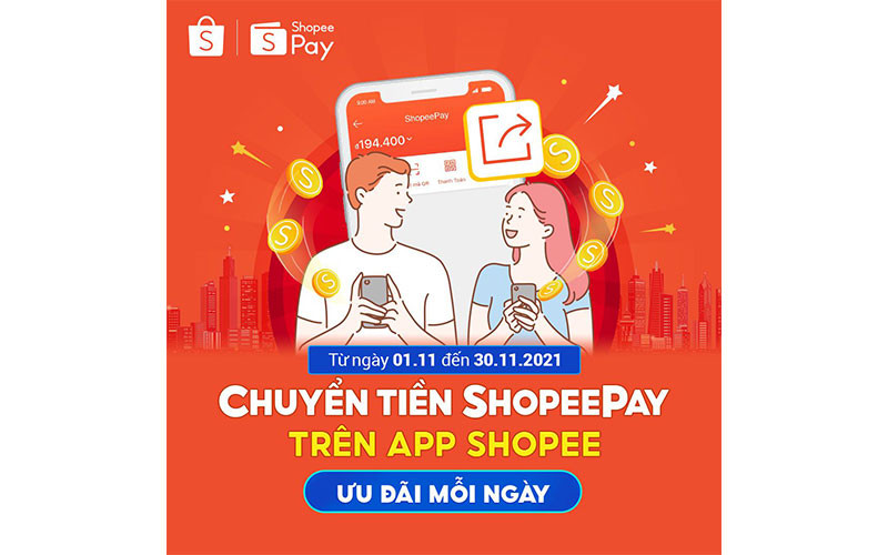 ShopeePay tung nhiều ưu đãi hấp dẫn trong tháng “Không dùng tiền mặt”