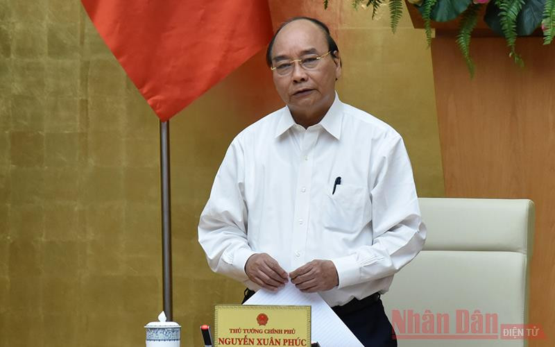 Thủ tướng Chính phủ Nguyễn Xuân Phúc (Ảnh: TRẦN HẢI)
