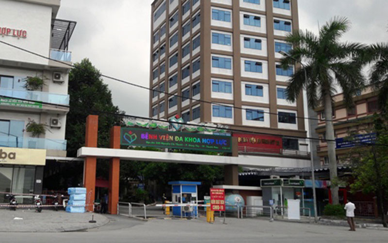 Bệnh viện đa khoa Hợp Lực ngày 30/8.