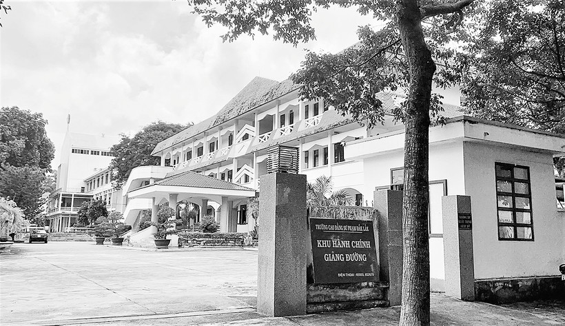 Trường cao đẳng Sư phạm Đắk Lắk, nơi xảy ra nhiều sai phạm trong năm học 2019 - 2020.