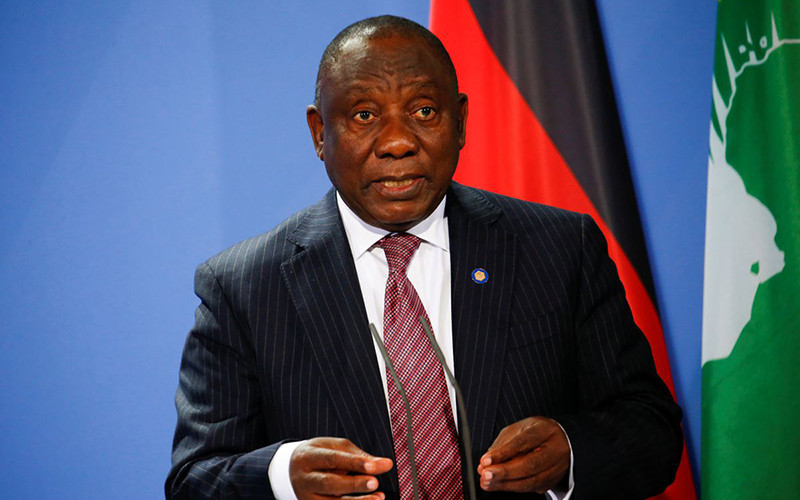 Tổng thống Nam Phi Cyril Ramaphosa. (Ảnh: Reuters)