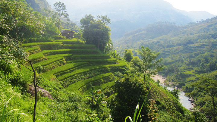 Trên thượng nguồn sông Chảy.