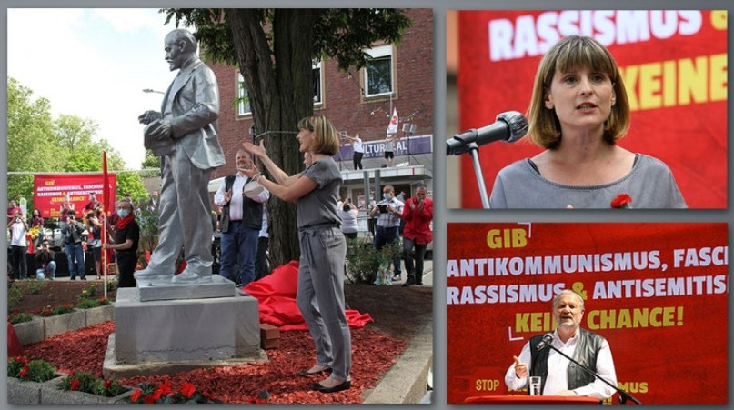 Khánh thành tượng V.I Lê-nin tại TP Gelsenkirchen CHLB Đức