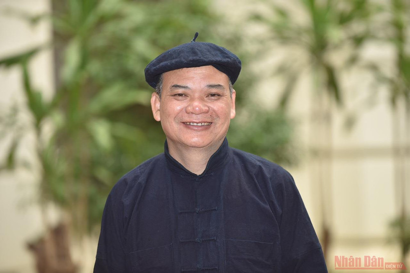 Tỷ phú người dân tộc Ngái, ông Lê Quang Nghìn. (Ảnh: TRẦN HẢI)