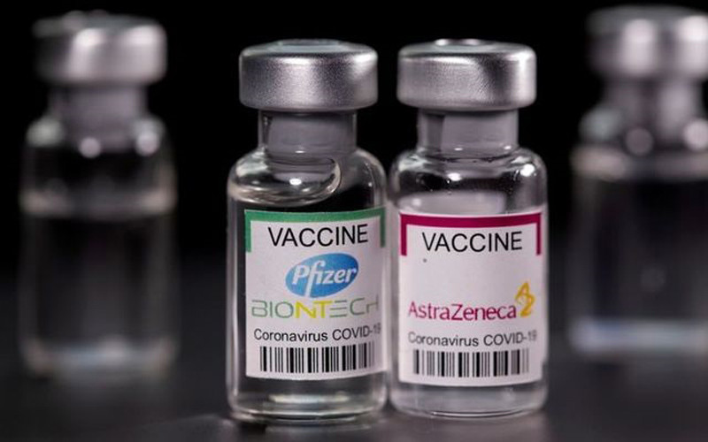 Hai mũi vaccine ngừa Covid-19 của hãng Pfizer hoặc AstraZeneca có hiệu quả ngăn ngừa biến thể Delta gần tương đương với hiệu quả ngăn ngừa biến thể Alpha. (Ảnh: USA TODAY)