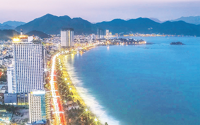 Phố biển Nha Trang. 