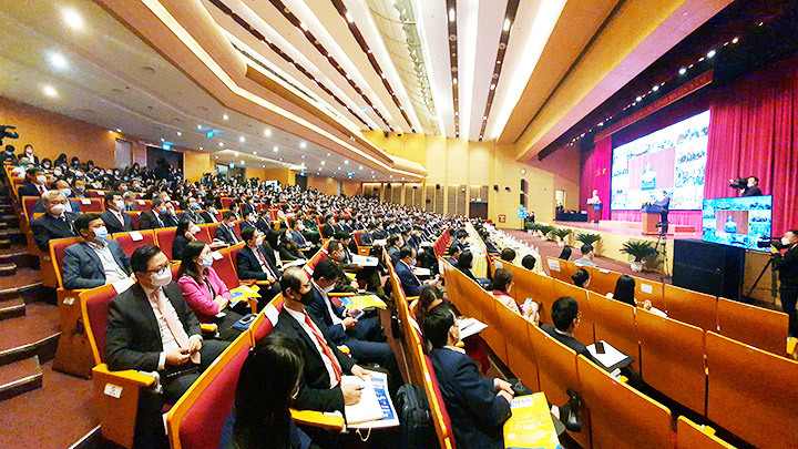 Toàn cảnh Hội nghị Ngoại giao 31. Ảnh: KHIẾU MINH