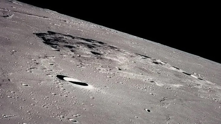 Đồng bằng Mons Rümker thuộc khu vực Oceanus Procellarum của mặt trăng. Ảnh: NASA.