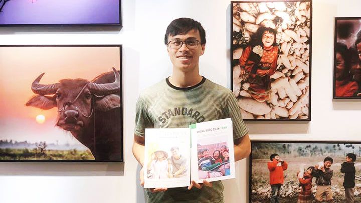 Lê Quang Long tổ chức triển lãm ảnh của mình để hỗ trợ đồng bào.