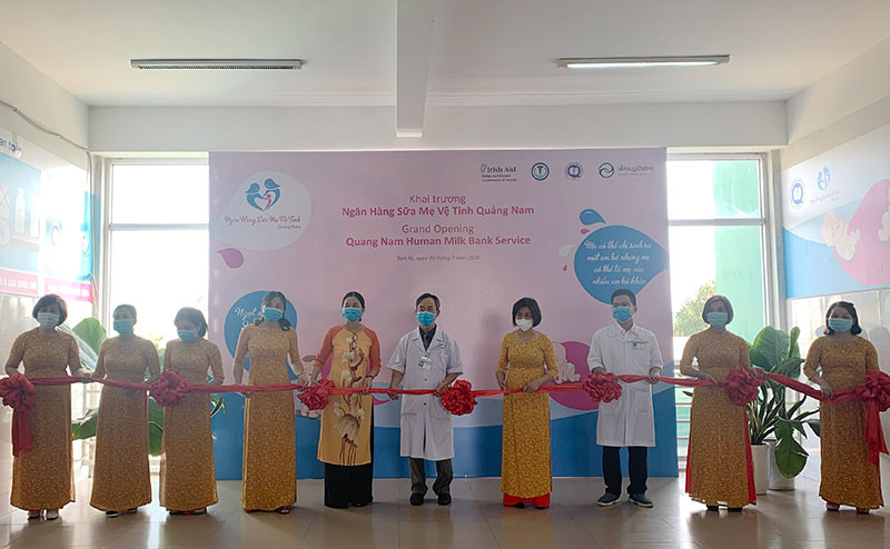 Khai trương Ngân hàng Sữa mẹ vệ tinh Quảng Nam.
