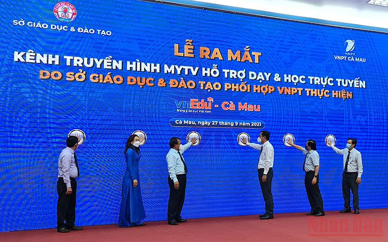 UBND tỉnh Cà Mau ra mắt “VnEdu - Cà Mau” trên kênh My TV của VNPT