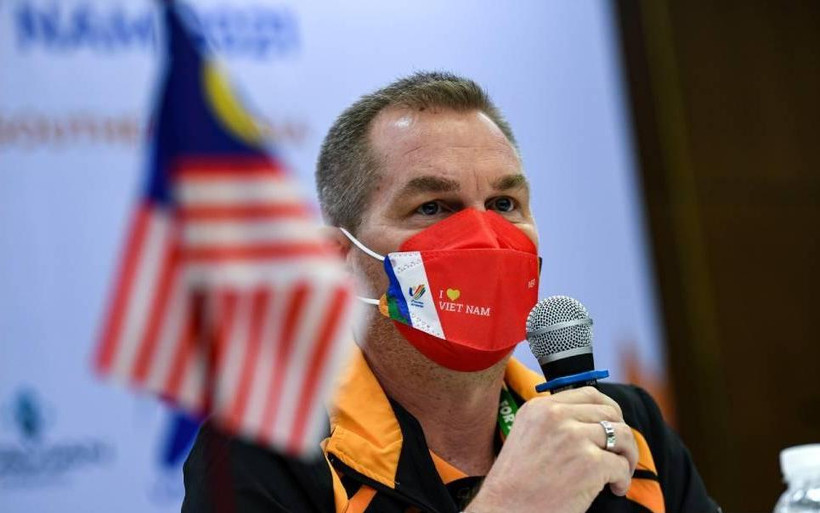 Huấn luyện viên Brad Maloney. (Ảnh: BERNAMA)