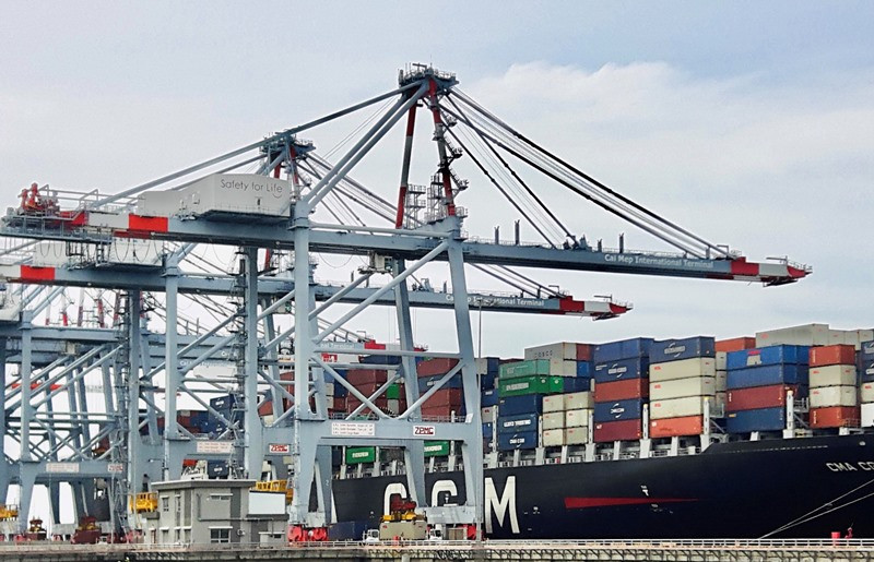 Cảng Cát Lái giảm hàng tồn còn dưới mức 85%