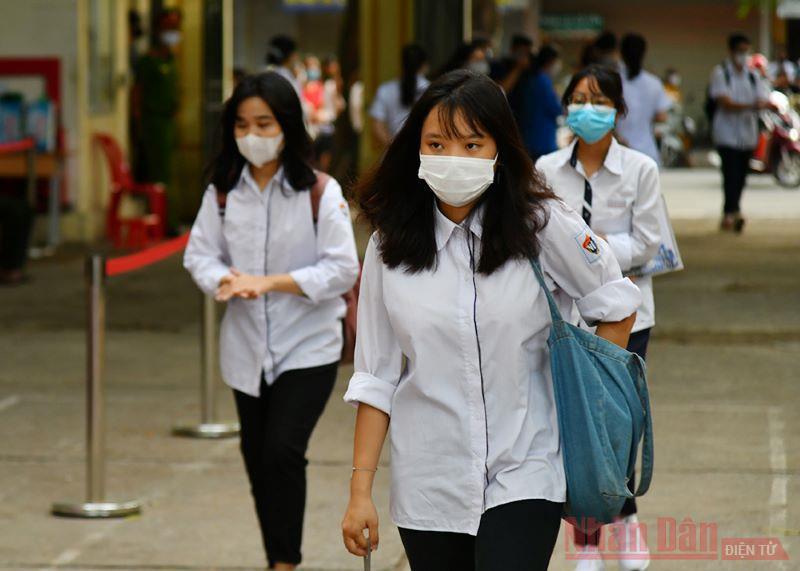 Thí sinh Kỳ thi tốt nghiệp THPT 2020 (Ảnh: THỦY NGUYÊN)