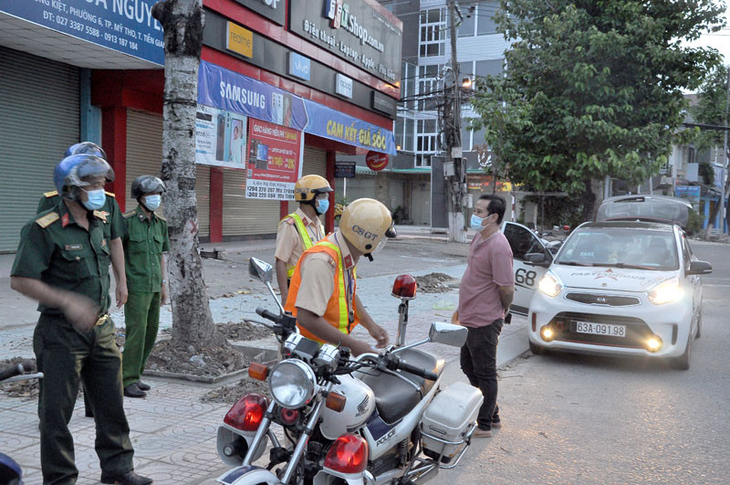 Tỉnh Tiền Giang đang dồn sức phòng, chống dịch Covid-19.