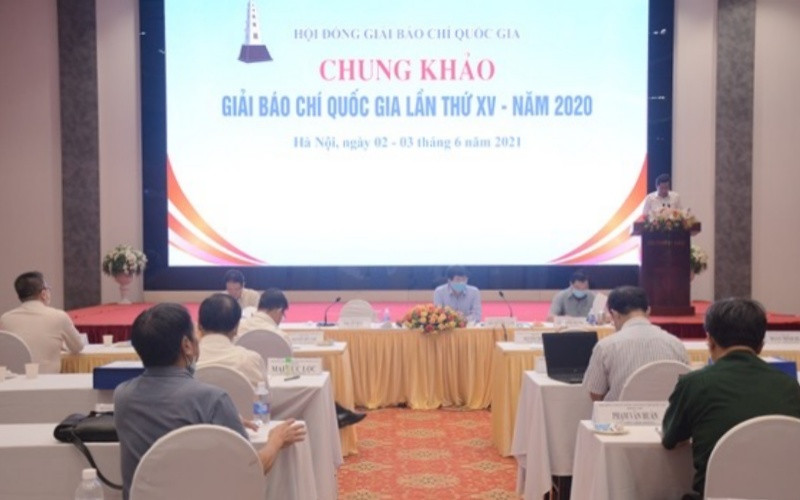 Bế mạc Chung khảo Giải Báo chí quốc gia lần thứ XV năm 2020.