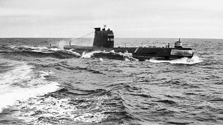 Tàu ngầm B-67. Ảnh: TASS