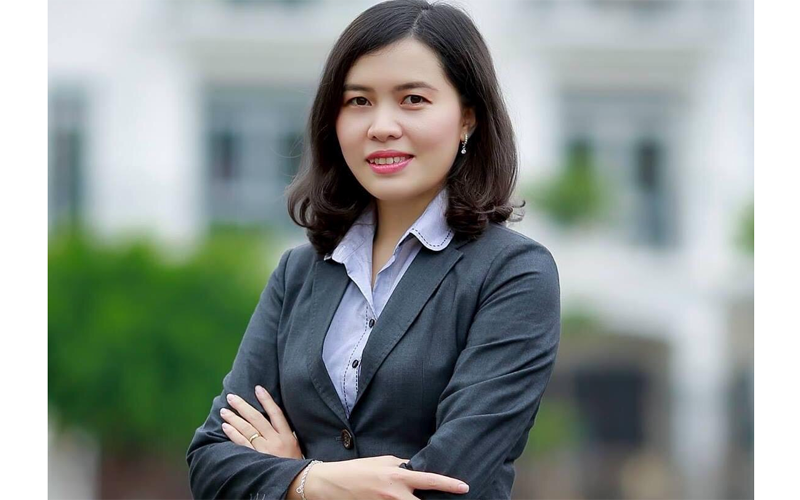 Giám đốc Kinh doanh công ty cổ phần Chứng khoán SSI Trần Thị Thùy Dương.