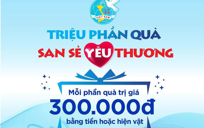Phát động chương trình “Triệu phần quà san sẻ yêu thương”