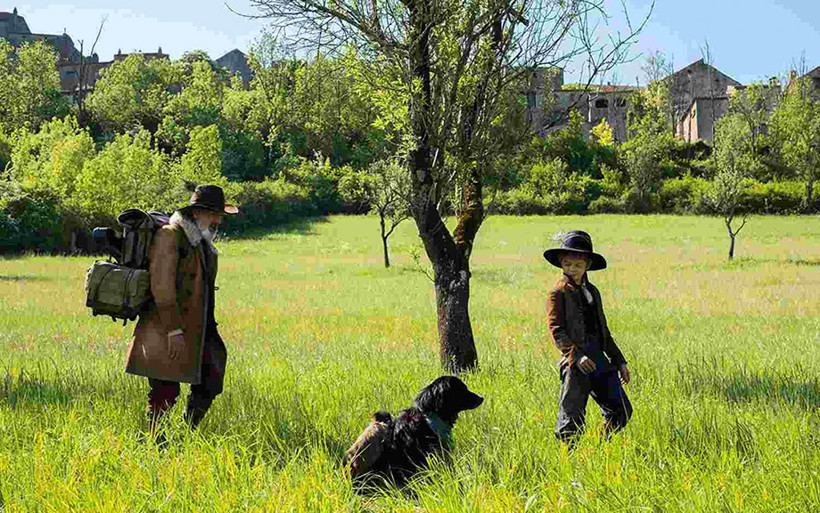 Cảnh trong phim "Không gia đình".