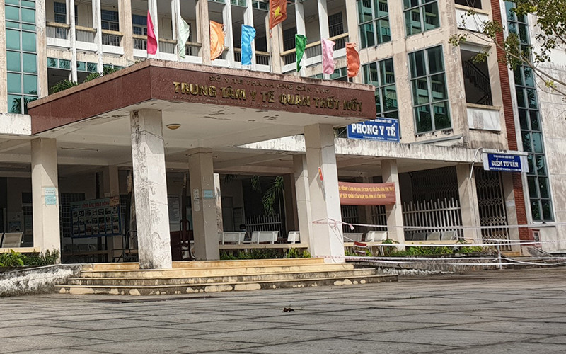 Trung tâm y tế quận Thốt Nốt.