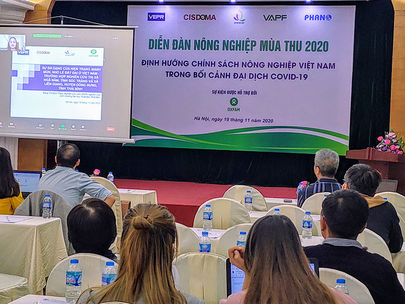 Định hướng chính sách nông nghiệp Việt Nam trong bối cảnh dịch Covid-19