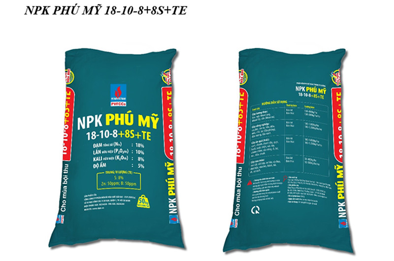 NPK Phú Mỹ ra mắt dòng công thức mới NPK Phú Mỹ 18-12-8+TE và 18-10-8+8S+TE