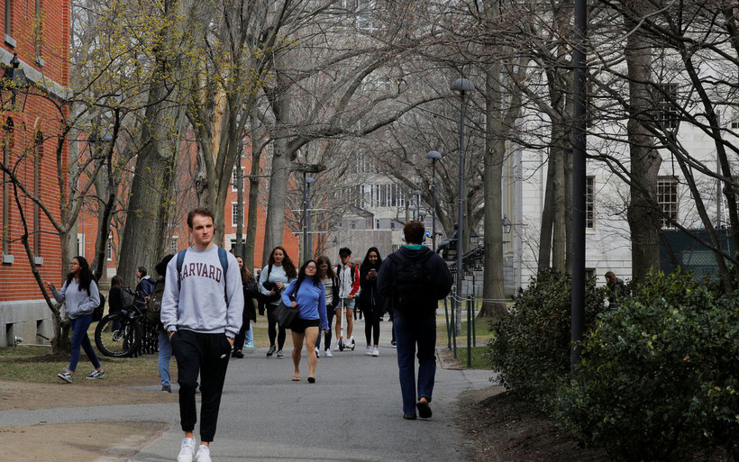 Một góc trường Đại học Havard (Hoa Kỳ). (Ảnh: Reuters)