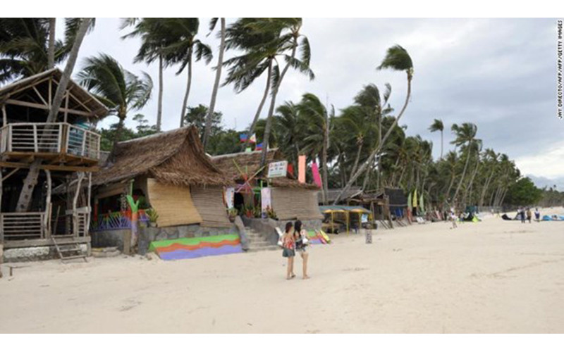 Bãi biển Boracay. (Nguồn: AFP)