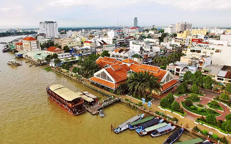 Bến Ninh Kiều, một trong những điểm du lịch thu hút đông du khách tại Cần Thơ.