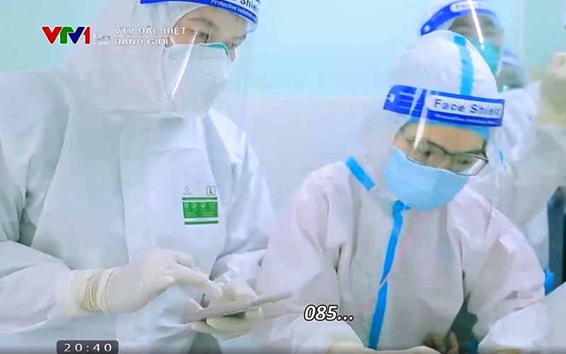 Cảnh trong phim "Ranh giới".(Ảnh: VTV)