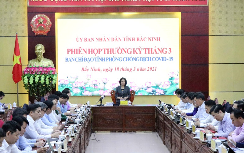 Quang cảnh phiên họp.