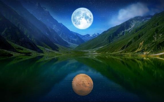 NASA công bố hai Chỉ thị tạm thời để bảo vệ mặt trăng và sao Hỏa khỏi bị ô nhiễm từ Trái đất và ngược lại. Ảnh: NASA.