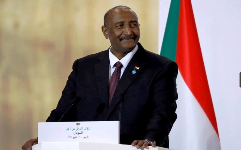 Tổng Tư lệnh quân đội Sudan Abdel Fattah al-Burhan. (Ảnh: Reuters)